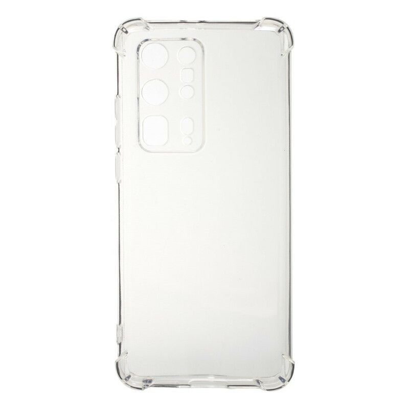 Deksel Til Huawei P40 Pro Plus Transparente Forsterkede Hjørner
