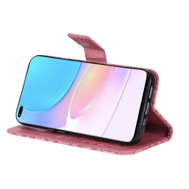 Folio Deksel Til Huawei Nova 8i / Honor 50 Lite Solblomst