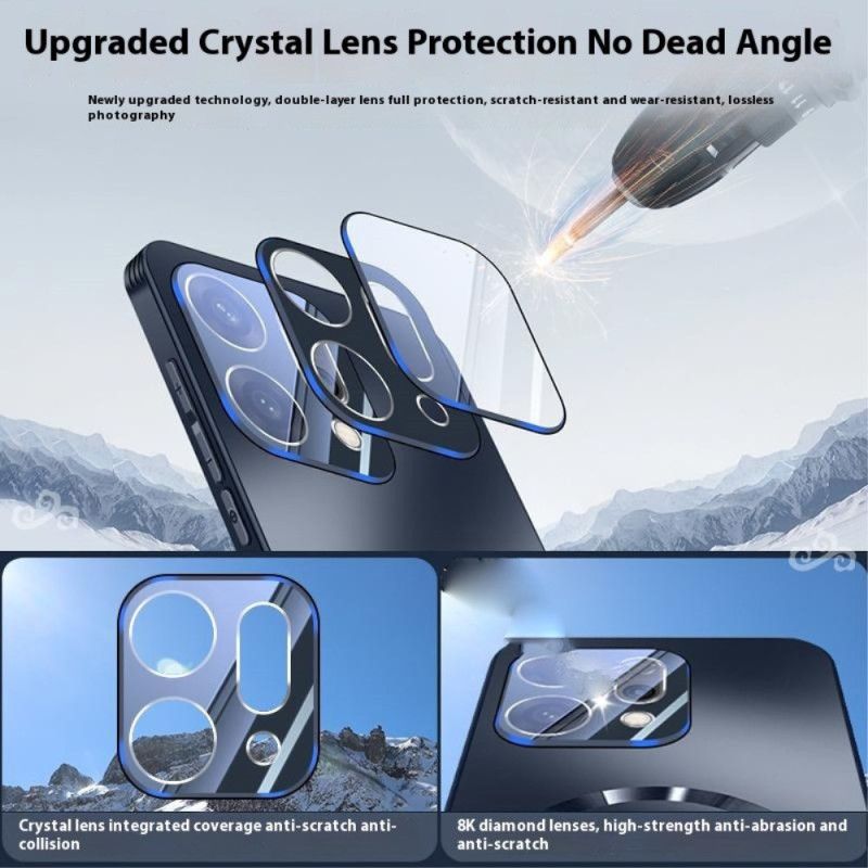 Deksel Oppo Reno 14 5g Magsafe-kompatibel Metalleffekt