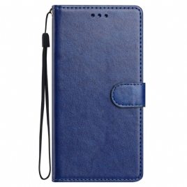 Folio Deksel Oppo Reno 14 5g Ensfarget Kunstskinn