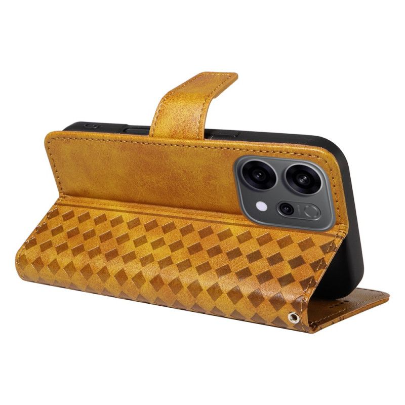 Folio Deksel Til Oppo Reno 14 5g Diamantkant