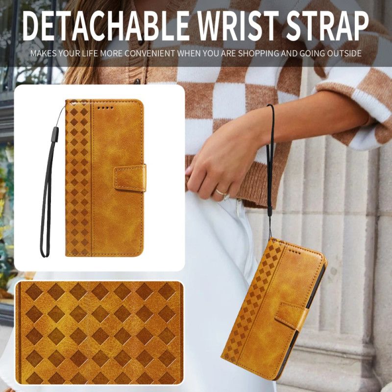 Folio Deksel Til Oppo Reno 14 5g Diamantkant