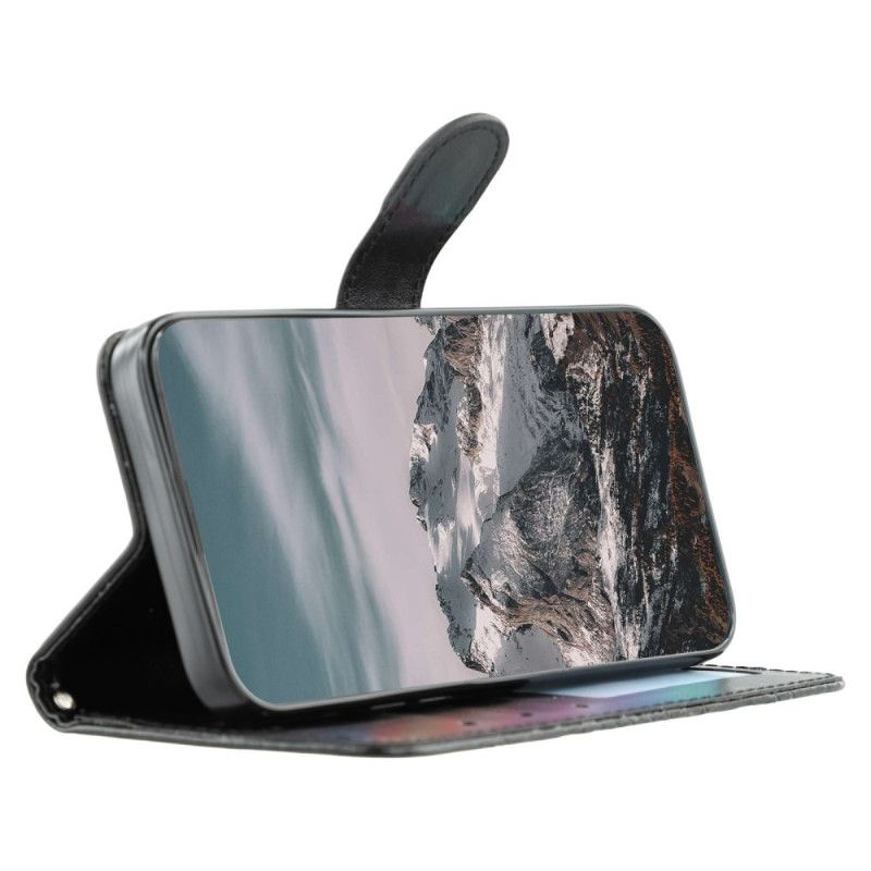 Lærdeksel Folio Deksel Oppo Reno 14 5g Mandala-design