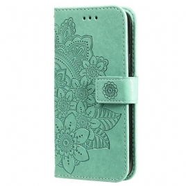 Folio Deksel Til Xiaomi 13 Pro Med Kjede Strappy Mandala