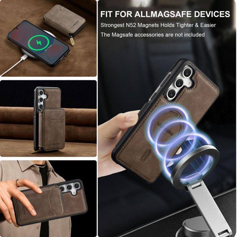 Deksel Samsung Galaxy S26 Avtakbar Magnetisk Lommebok Lc.imeeke