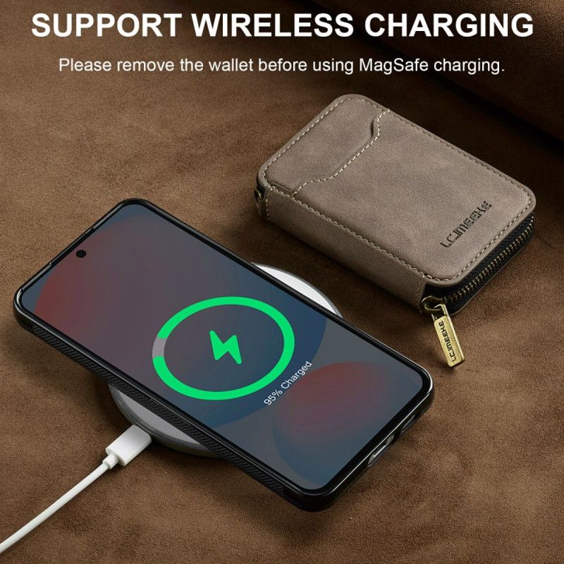 Deksel Samsung Galaxy S26 Avtakbar Magnetisk Lommebok Lc.imeeke