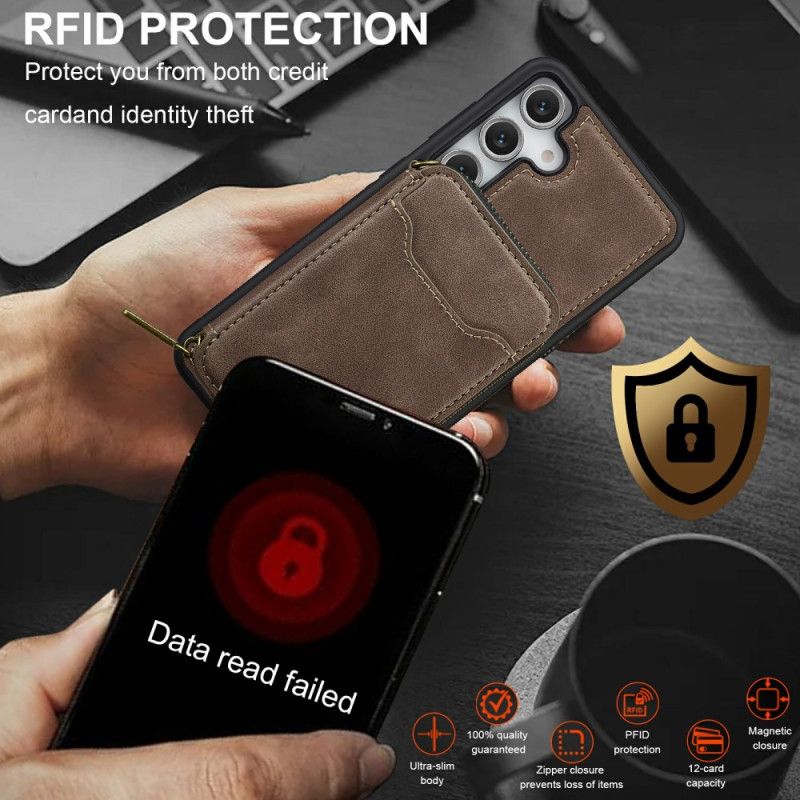 Deksel Samsung Galaxy S26 Avtakbar Magnetisk Lommebok Lc.imeeke