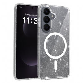 Deksel Samsung Galaxy S26 Glitter Magnetisk Lommebok