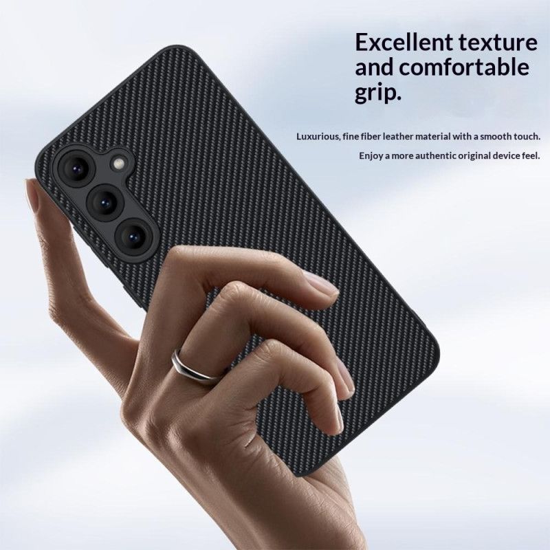 Deksel Samsung Galaxy S26 Karbonfiber Beskyttelse Deksel