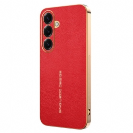 Deksel Samsung Galaxy S26 Litchi Tekstur