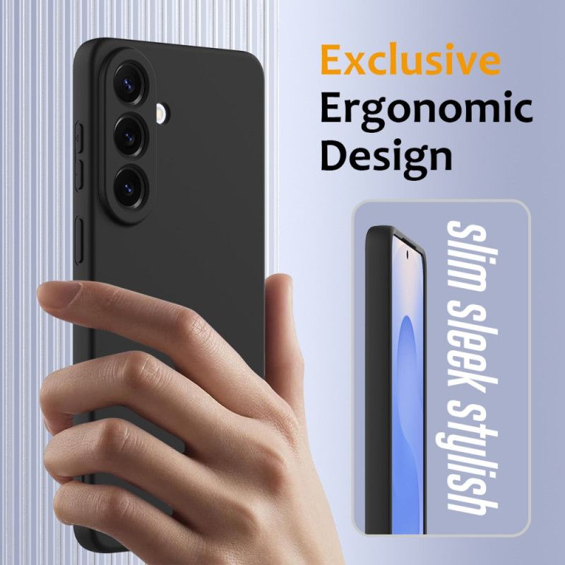 Deksel Samsung Galaxy S26 Magnetisk Lommebok I Flytende Silikon Beskyttelse Deksel