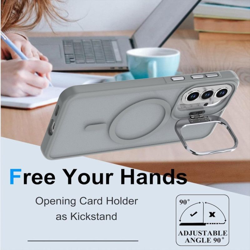 Deksel Samsung Galaxy S26 Magnetisk Med Sammenleggbart Støtte Beskyttelse Deksel