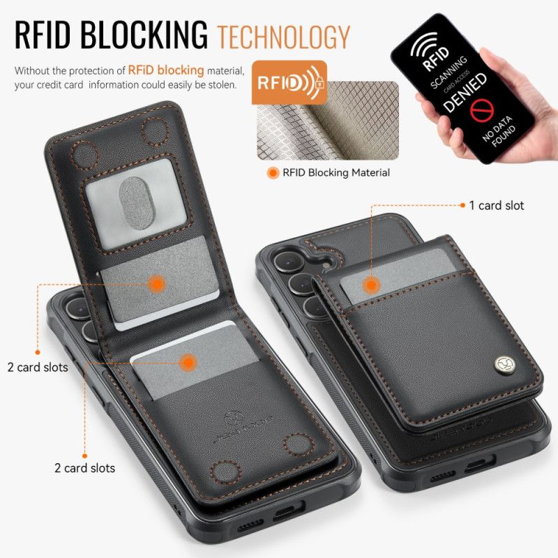 Deksel Samsung Galaxy S26 Mobildeksel Jeehood Rfid-kortholder