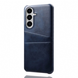 Deksel Samsung Galaxy S26 Mobildeksel Kortholder I Læreffekt