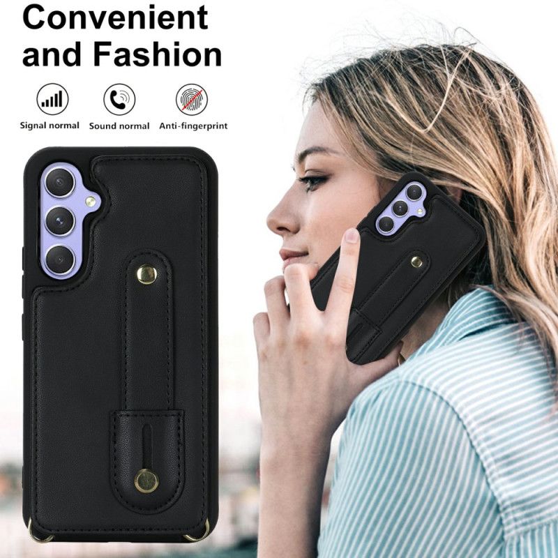 Deksel Samsung Galaxy S26 Mobildeksel Kortholder Og Skulderstropp