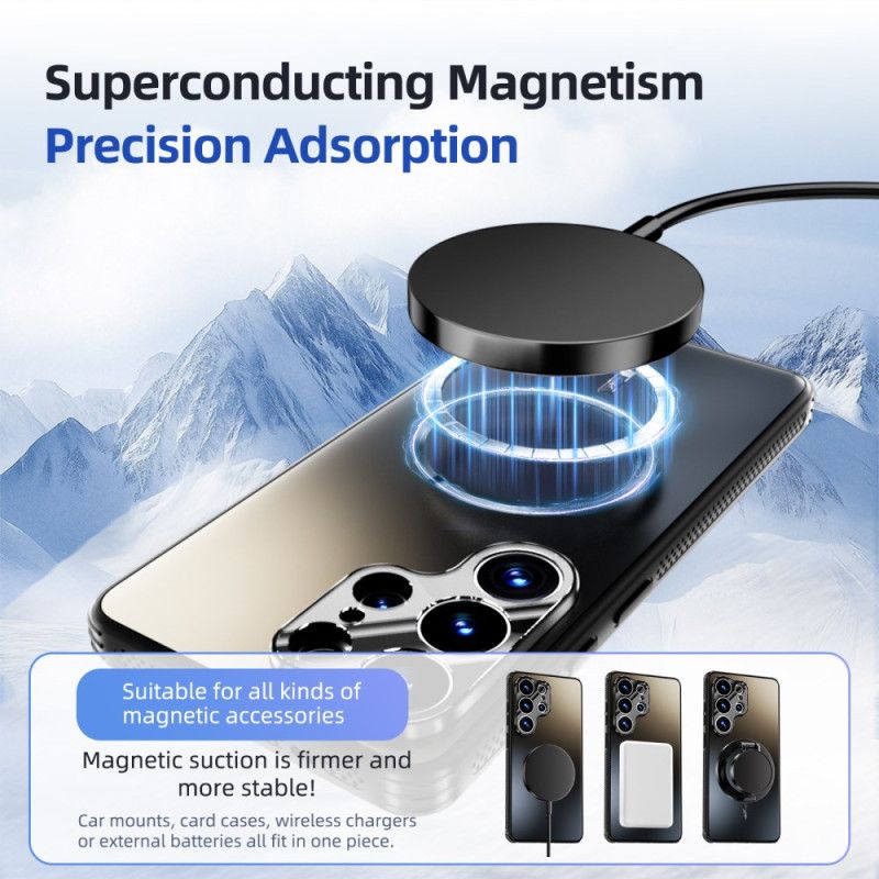 Deksel Samsung Galaxy S26 Mobildeksel Magnetisk Med Abeel-linsebeskytter