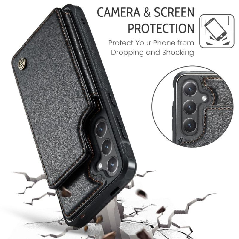 Deksel Samsung Galaxy S26 Rfid-blokkering Og 5 Kortspor Caseme