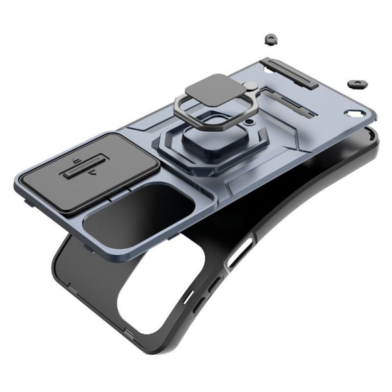 Deksel Samsung Galaxy S26 Slitesterkt Ringdeksel Med Stativ
