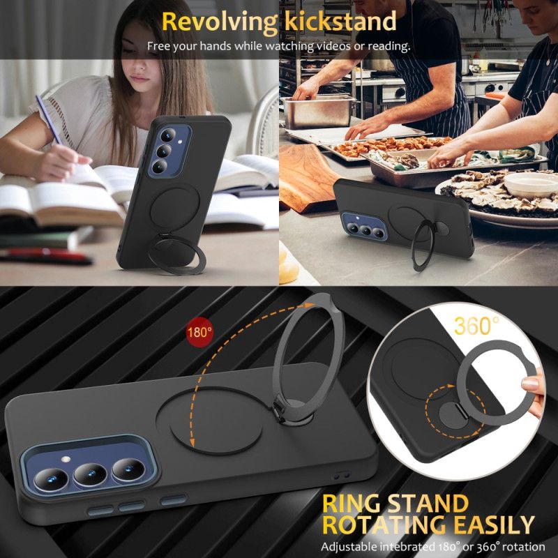 Deksel Til Samsung Galaxy S26 Magnetisk Med Roterende Ringstativ