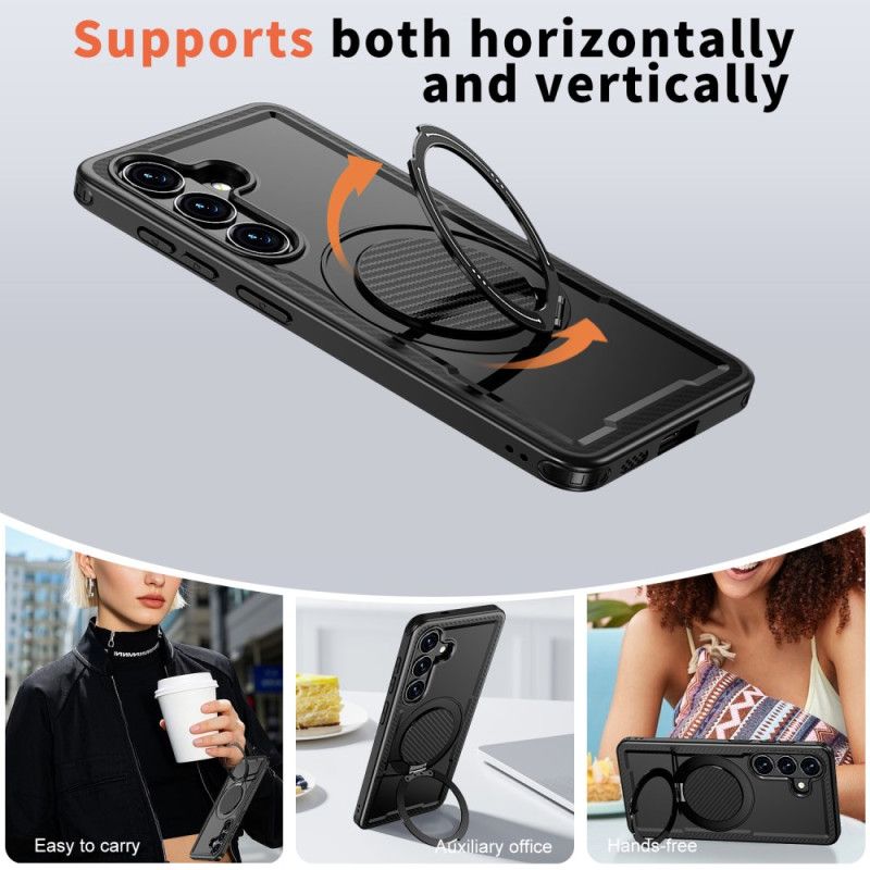 Deksel Til Samsung Galaxy S26 Magnetisk Og Roterende Stativ