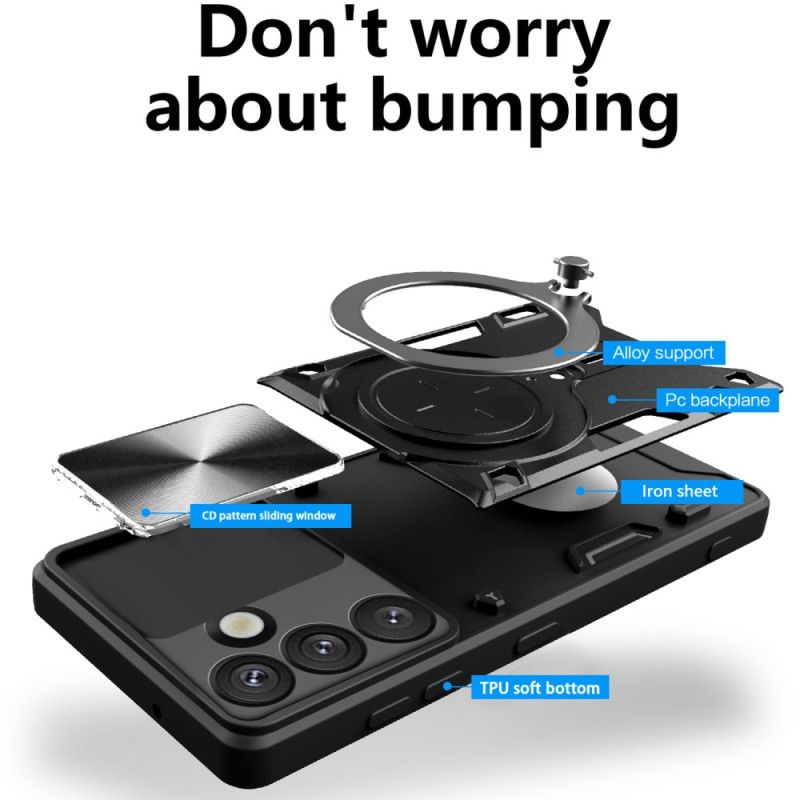 Deksel Til Samsung Galaxy S26 Skyvbart Kamerastativ Og Deksel