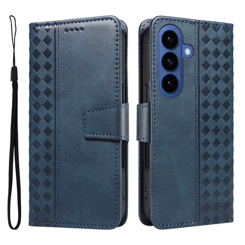 Folio Deksel Samsung Galaxy S26 Diamantmønster