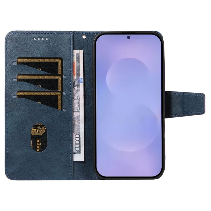 Folio Deksel Samsung Galaxy S26 Diamantmønster