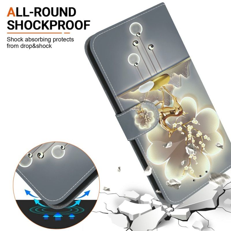 Folio Deksel Samsung Galaxy S26 Hjort Beskyttelse Deksel