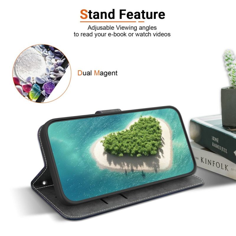 Folio Deksel Samsung Galaxy S26 Hvitt Hjerte