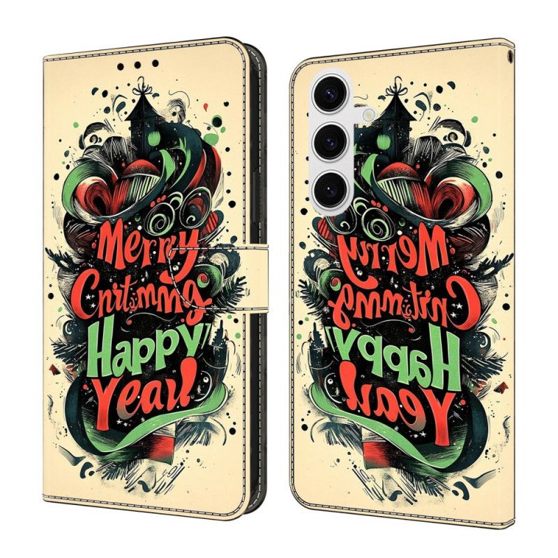 Folio Deksel Samsung Galaxy S26 Julegraffiti