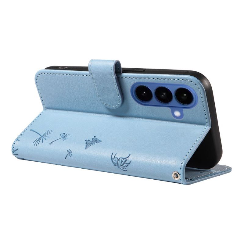 Folio Deksel Samsung Galaxy S26 Løvetann Rem