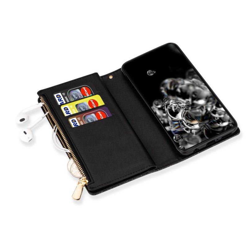 Folio Deksel Samsung Galaxy S26 Paljettlommebok Beskyttelse Deksel