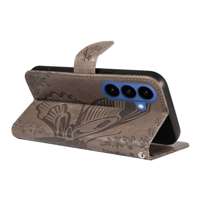 Folio Deksel Til Samsung Galaxy S26 Grafisk Sommerfugl