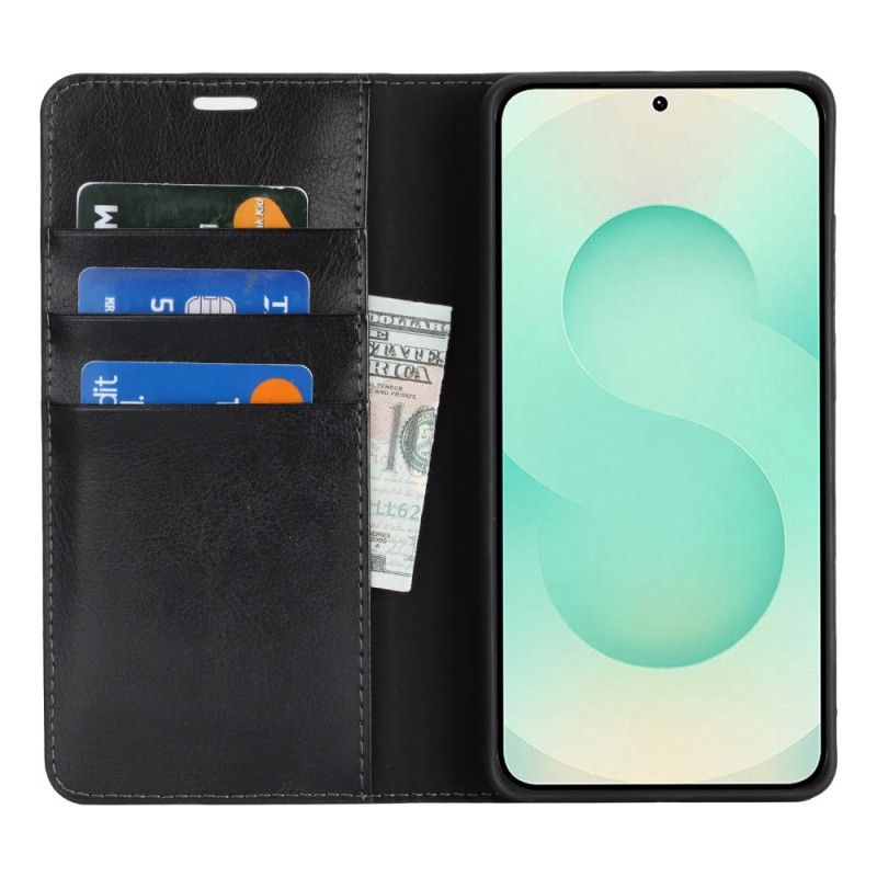 Folio Deksel Til Samsung Galaxy S26 Lær