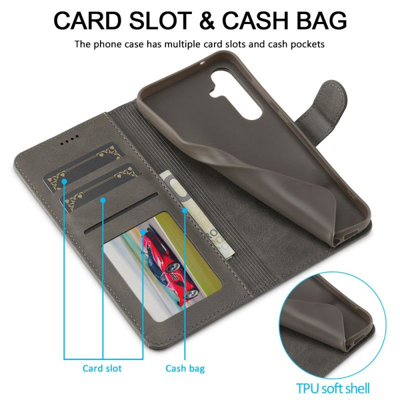 Folio Deksel Til Samsung Galaxy S26 Lærtekstur Lc.imeeke