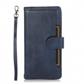 Folio Deksel Til Samsung Galaxy S26 Magnetisk Lommebok Og Snor