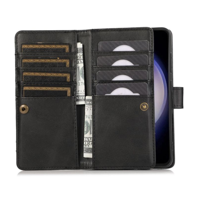 Folio Deksel Til Samsung Galaxy S26 Magnetisk Lommebok Og Snor