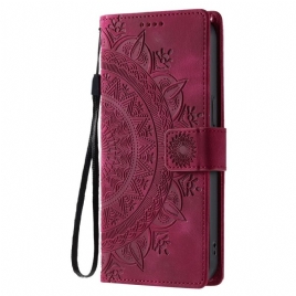 Folio Deksel Til Samsung Galaxy S26 Mandala Semsket Skinneffekt