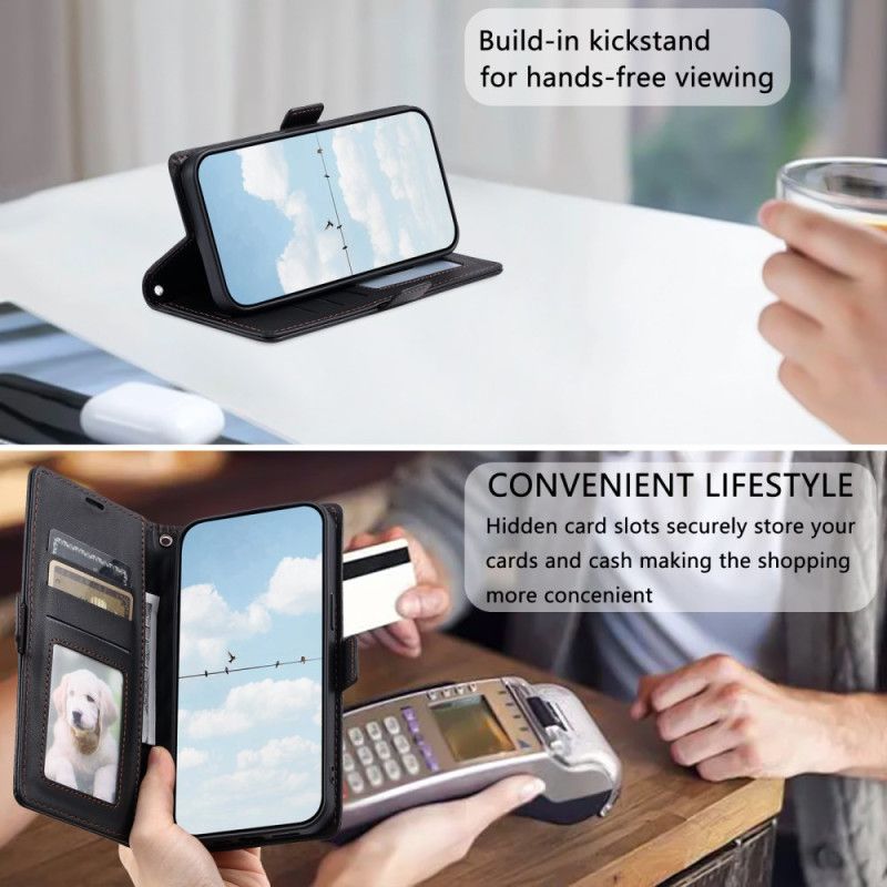 Folio Deksel Til Samsung Galaxy S26 Vattert Med Stropp