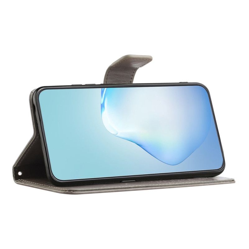 Lærdeksel Folio Deksel Samsung Galaxy S26 Mobildeksel Ugle- Og Tredesign