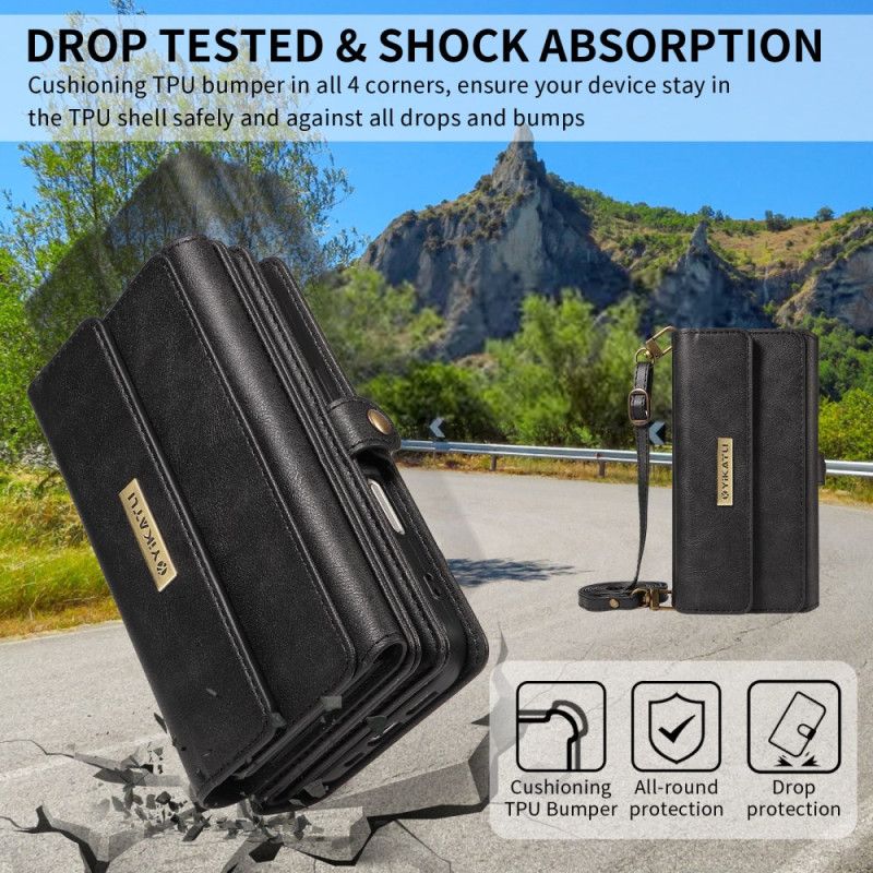 Lærdeksel Folio Deksel Samsung Galaxy S26 Vintage Yikatu-design