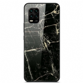 Deksel Til Xiaomi Mi 10 Lite Supreme Marmor Herdet Glass