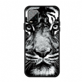 Deksel Til Xiaomi Mi 10 Lite Svart Og Hvit Tiger