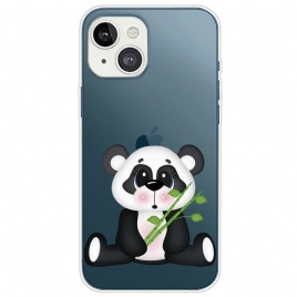 Deksel Til iPhone 14 Plus Transparent Trist Panda