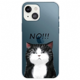 Mobildeksel Til iPhone 14 Plus Silicon Cat No