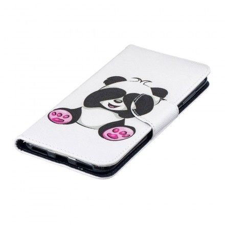 Lærdeksel Til Huawei Y7 2019 Panda Moro