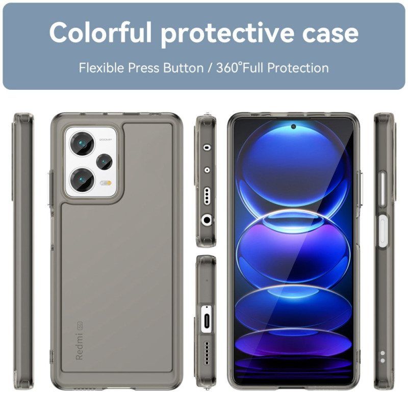 Deksel Til Xiaomi Redmi Note 12 Pro Plus Transparent Candy Series
