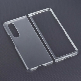 Deksel Til Samsung Galaxy Z Fold 3 5G Matt Klar Plast