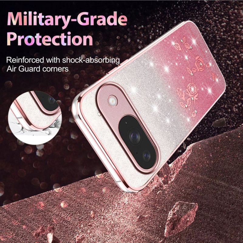 Deksel Google Pixel 10 / 10 Pro Kadem Rhinestones