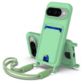 Deksel Google Pixel 10 / 10 Pro Kortholder Med Snor